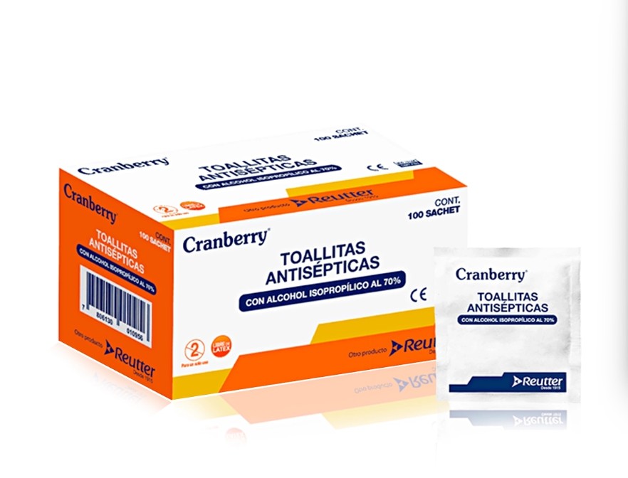 Alcohol pad toalla desinfectante