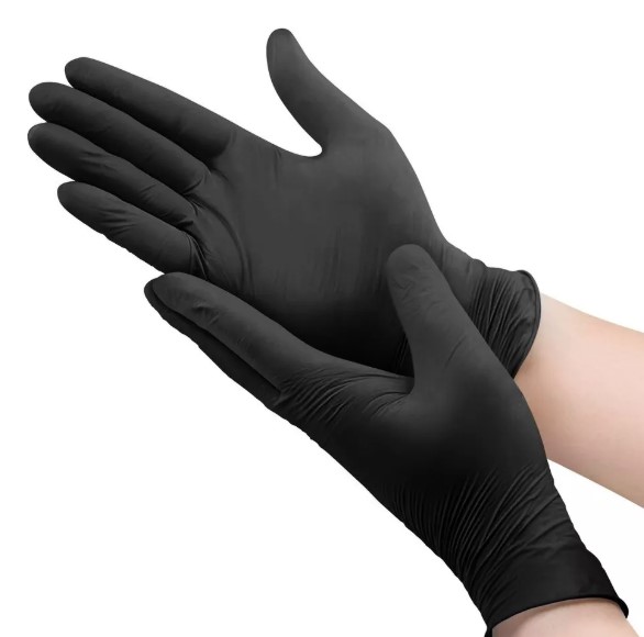 Guante Nitrilo Negro S - M - L