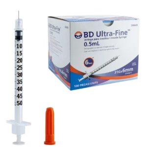 Jeringa Insulina BD Ultra Fine 31Ggx6mm